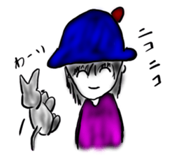 A lovely witch sticker #3703888