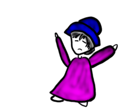 A lovely witch sticker #3703895