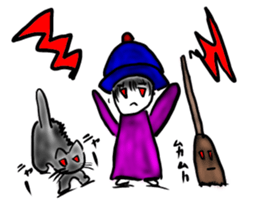 A lovely witch sticker #3703901