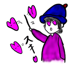 A lovely witch sticker #3703902