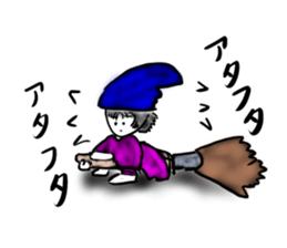 A lovely witch sticker #3703907