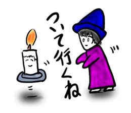 A lovely witch sticker #3703909