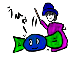 A lovely witch sticker #3703916