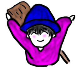 A lovely witch sticker #3703919