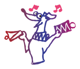 WHIPPET sticker #3704103