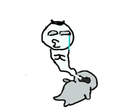 A little fascinating devil. sticker #3704375