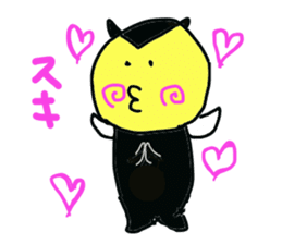 A little fascinating devil. sticker #3704379