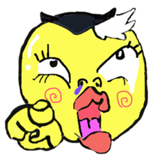 A little fascinating devil. sticker #3704392