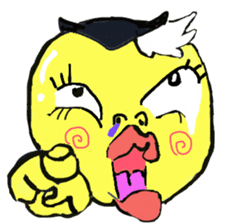 A little fascinating devil. sticker #3704392