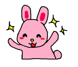 Lovely "usachan" sticker #3705538