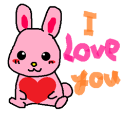 Lovely "usachan" sticker #3705542