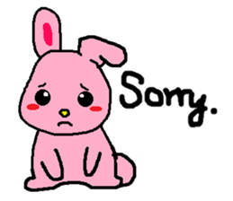 Lovely "usachan" sticker #3705555