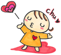 Angel "Ten-kun & Sea-chan" sticker #3705778