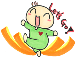 Angel "Ten-kun & Sea-chan" sticker #3705779