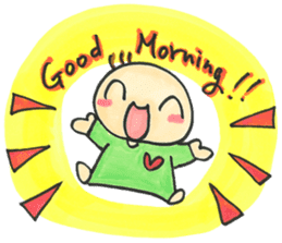 Angel "Ten-kun & Sea-chan" sticker #3705782