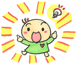 Angel "Ten-kun & Sea-chan" sticker #3705784