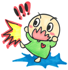 Angel "Ten-kun & Sea-chan" sticker #3705797