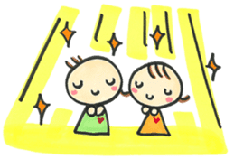 Angel "Ten-kun & Sea-chan" sticker #3705802