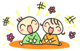 Angel "Ten-kun & Sea-chan" sticker #3705803