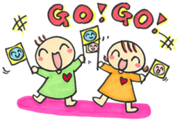 Angel "Ten-kun & Sea-chan" sticker #3705806