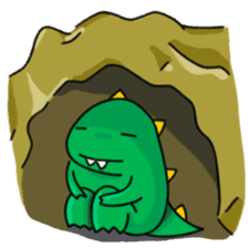 Doodle Dino Sam (II) sticker #3707195