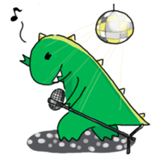 Doodle Dino Sam (II) sticker #3707198