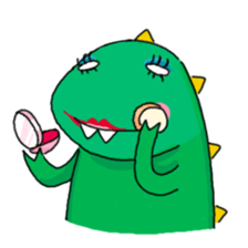 Doodle Dino Sam (II) sticker #3707199