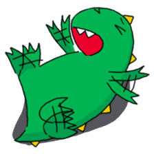 Doodle Dino Sam (II) sticker #3707203
