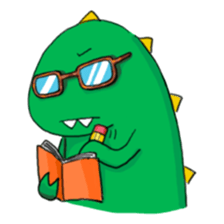 Doodle Dino Sam (II) sticker #3707222