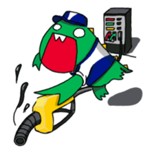 Doodle Dino Sam (II) sticker #3707226