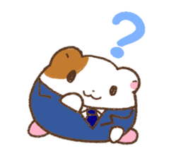Daily life of the hamster producer sticker #3707442