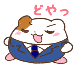 Daily life of the hamster producer sticker #3707458