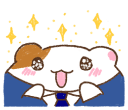 Daily life of the hamster producer sticker #3707466