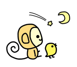 Season and Weather MONKEY sticker #3708239