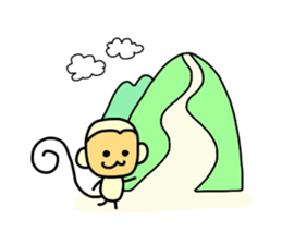 Season and Weather MONKEY sticker #3708262