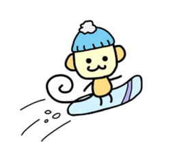 Season and Weather MONKEY sticker #3708269