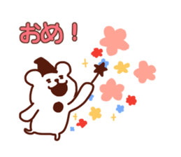 Life of cute polar bear sticker #3708332