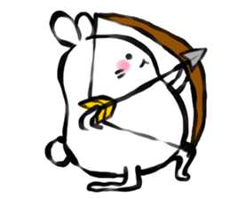 A pure white rabbit (Part2) sticker #3708378