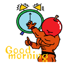 Fruit muscle sticker #3708832