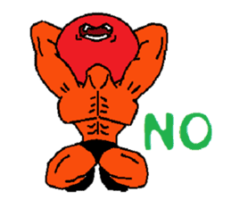Fruit muscle sticker #3708835