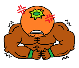 Fruit muscle sticker #3708842