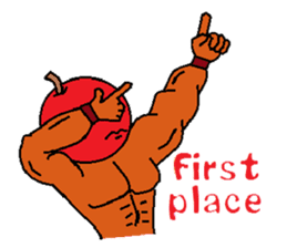 Fruit muscle sticker #3708843
