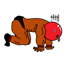 Fruit muscle sticker #3708844