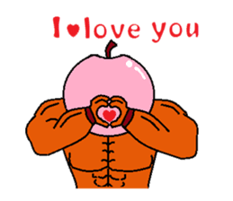 Fruit muscle sticker #3708845