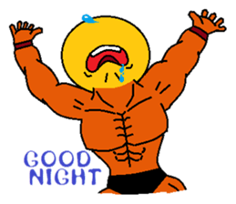 Fruit muscle sticker #3708846