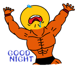 Fruit muscle sticker #3708846