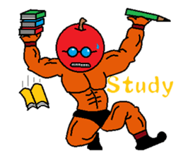Fruit muscle sticker #3708847