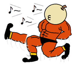 Fruit muscle sticker #3708849