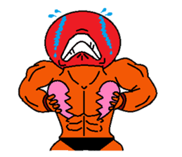 Fruit muscle sticker #3708851