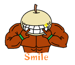 Fruit muscle sticker #3708853